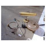 Pan Warmers, Lamp, Binoculars