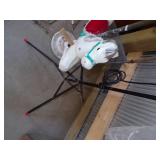 Rocking Horse, Light Stand, Vintage Lamp