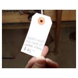 Vintage Boat Rudder and unique Clamp