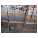 Vintage Lamp and Can