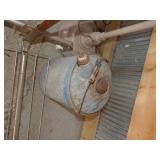 Vintage Lamp and Can