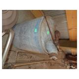 Vintage Lamp and Can