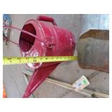 Red Oil Can, Feed Scoop, Vintage Fishing Pole