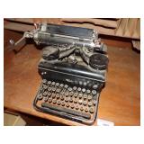 Roll Top Desk and Vintage Typewriter