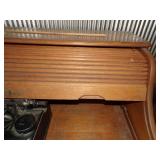 Roll Top Desk and Vintage Typewriter