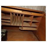 Roll Top Desk and Vintage Typewriter