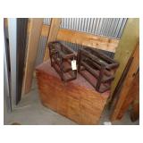 Roll Top Desk and Vintage Typewriter