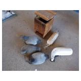 Duck Decors, boat Bumpers and Wood bench