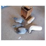 Duck Decors, boat Bumpers and Wood bench