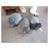 Duck Decors, boat Bumpers and Wood bench