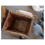 Duck Decors, boat Bumpers and Wood bench