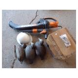 Duck Decors, boat Bumpers and Wood bench