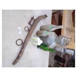 Vintage Can, Bottles and Horse Tack