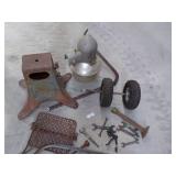 Pair of Wheels, Outdoor Light Fixture, Metal