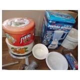 Vintage Tins, Meat Grinder Glass Dish