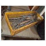 Plastic Shelf with Tools, Tool Boxes Pop Bottles