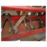 Plastic Shelf with Tools, Tool Boxes Pop Bottles