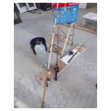 Enamal Pot, Step Stool and Air Cleaner