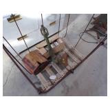 Vintage Cart, Box of Nails, Hardware