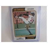 1974 Topps Juan Marichal Card...
