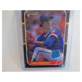 1987 Donruss Greg Maddux Rookie Car...