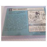 1964 Topps Nick Buoniconti Card...