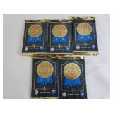 5 1993 Leaf Series 1 Baseball Packs...