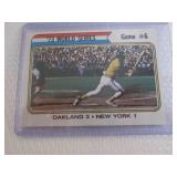 1974 Topps Reggie Jackson World Ser...