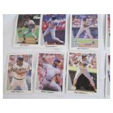Assorted 1990 Leaf Baseball Cards...