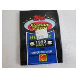 6 1992 Stadium Club Hockey Series 1...