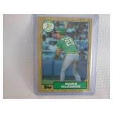 1987 Topps Mark McGwire Card...