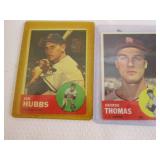 1963 Topps Baseball Cards...