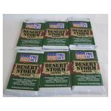 6-1991 Proset Desert Storm Packs...