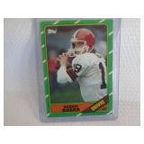 1986 Topps Bernie Kosar Rookie Card...