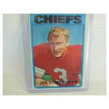 1972 Topps Jan Stenerud Card...