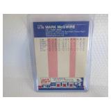 1987 Fleer Mark McGwire Rookie Card...