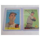 1958 Topps Wally Moon & Mike Fornie...