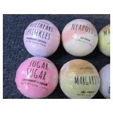 8- 4.9/4 oz Assorted Bath Bombs...