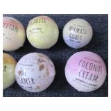8- 4.9/4 oz Assorted Bath Bombs...