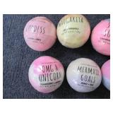 8- 4.9/4 oz Assorted Bath Bombs...
