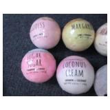 8- 4.9/4 oz Assorted Bath Bombs...