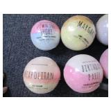 8- 4.9/4 oz Assorted Bath Bombs...