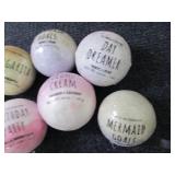 8- 4.9/4 oz Assorted Bath Bombs...