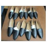 6 pr A New Day Black Flats Size 9, ...