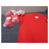 5 Ladies XS Cookie Crew Shirts...