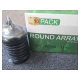 10 pk My Detox Foot Bath Round Arra...