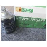 10 pk My Detox Foot Bath Round Arra...