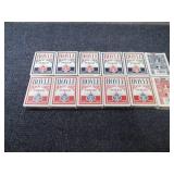 12 Sealed Hoyle Poker Playing Cards...