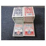 12 Sealed Hoyle Poker Playing Cards...