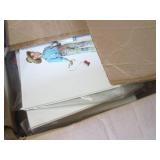Box of 3D Norman Rockwell Prints...